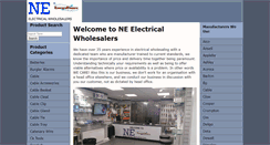 Desktop Screenshot of ne-electrical.co.uk